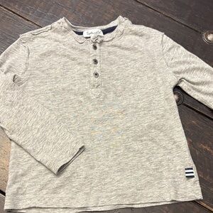 Splendid Kids Heather Gray Long Sleeve Tee